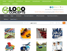 Tablet Screenshot of logoconcepts.us